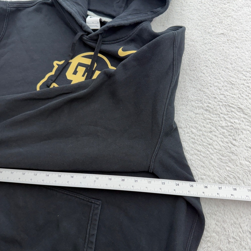 Nike Colorado Buffaloes Hoodie Mens XL Black Gold CU Buffs NCAA Pullover Fleece - Picture 7 of 10